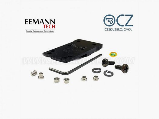 EEMANN TECH montageplaat Red Dot voor CZ Shadow 01 - Shadow 2