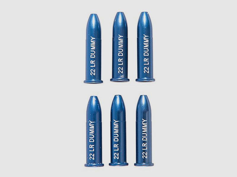 A-ZOOM cartouches factices pour carabines .22 LR (pack de 6 .22 Long Rifle)