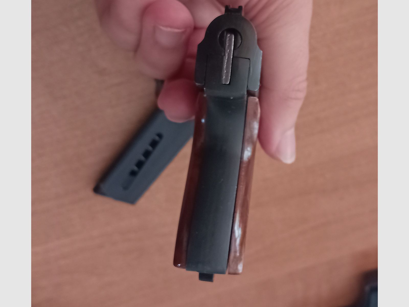 Alte Rhöner SM 15 Kal. 8 mm Knall im PTB 83/2 von 1989!