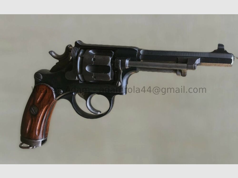 W+F, Eidgenössische Waffenfabrik Bern Revolver 1882 Schweizer Armee
