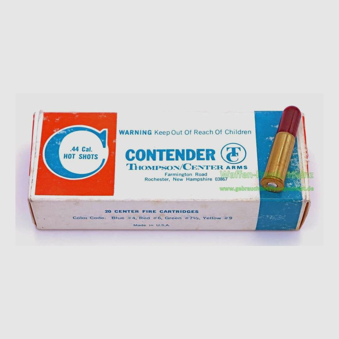 Contender - USA Schrotpatronen/Contender