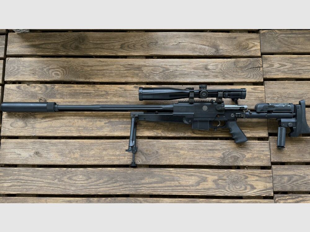 PGM Mini Hecitate Gendarmerie Vaudoise Einzelstück S+B PMII 4-16x50 .308Win, Bild 2 von 7