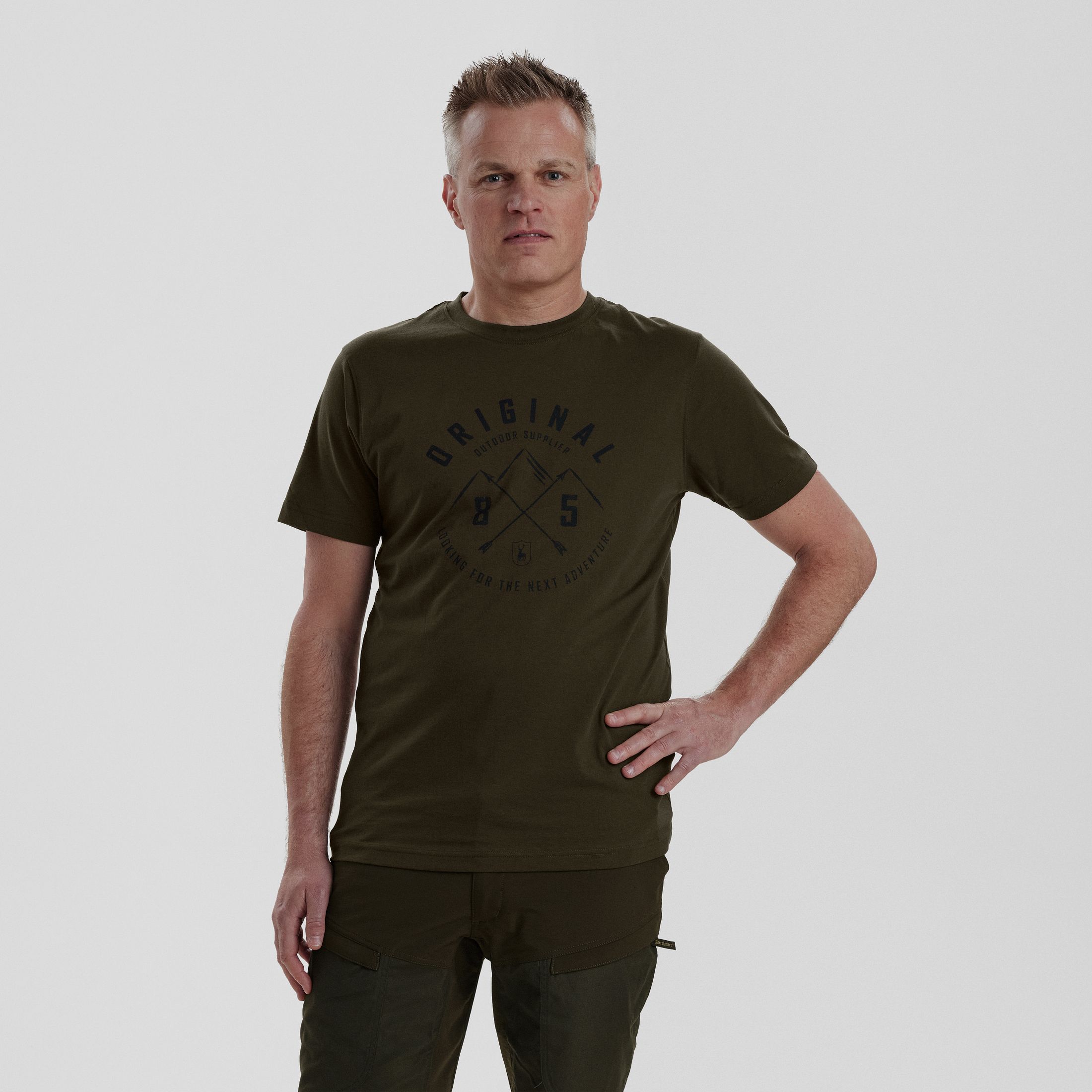Nolan T-Shirt - Deep Green – Größe: S