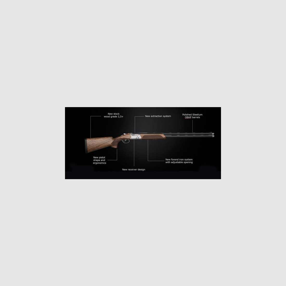 BERETTA Bockdoppelflinte Sport Mod. 694 Sporting 12/76  LL 76cm