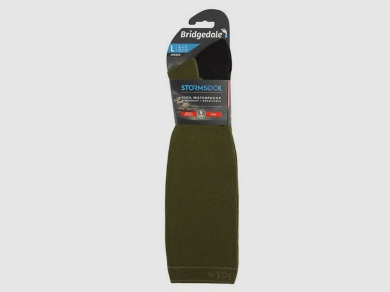 Waterproof Socks Bridgedale Stormsock Heavy Weight Knee, image 4 of 5
