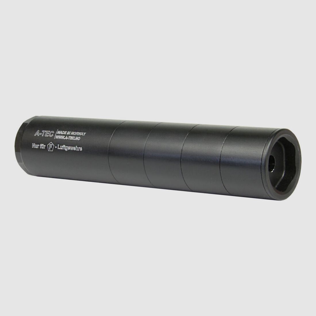 A-Tec Luftgewehrschalldämpfer 7,5 Joule Gewinde 1/2" 20 UNF