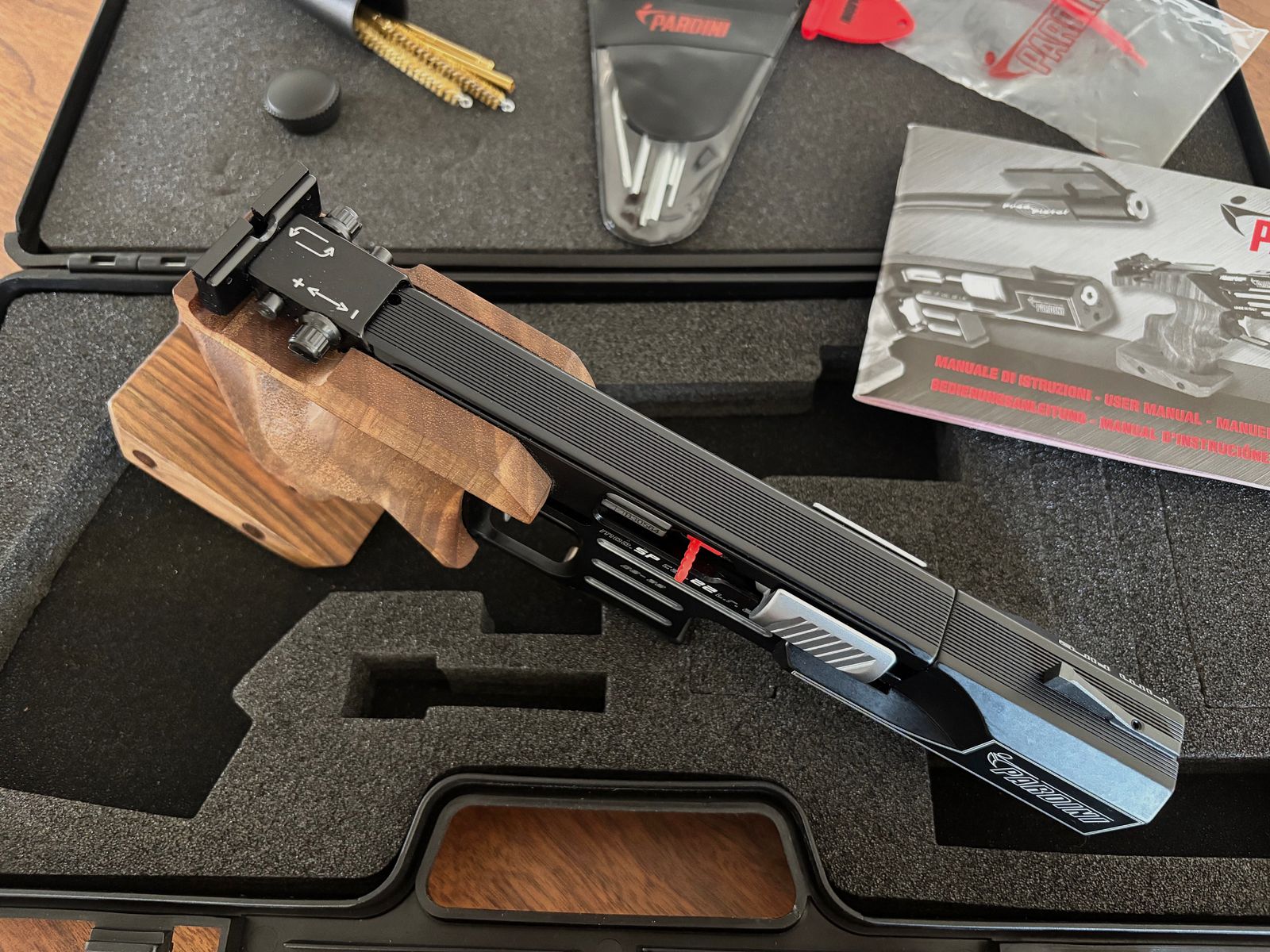 Pardini Sportpistole SP Edition Kal .22 lfb ; wie NEU