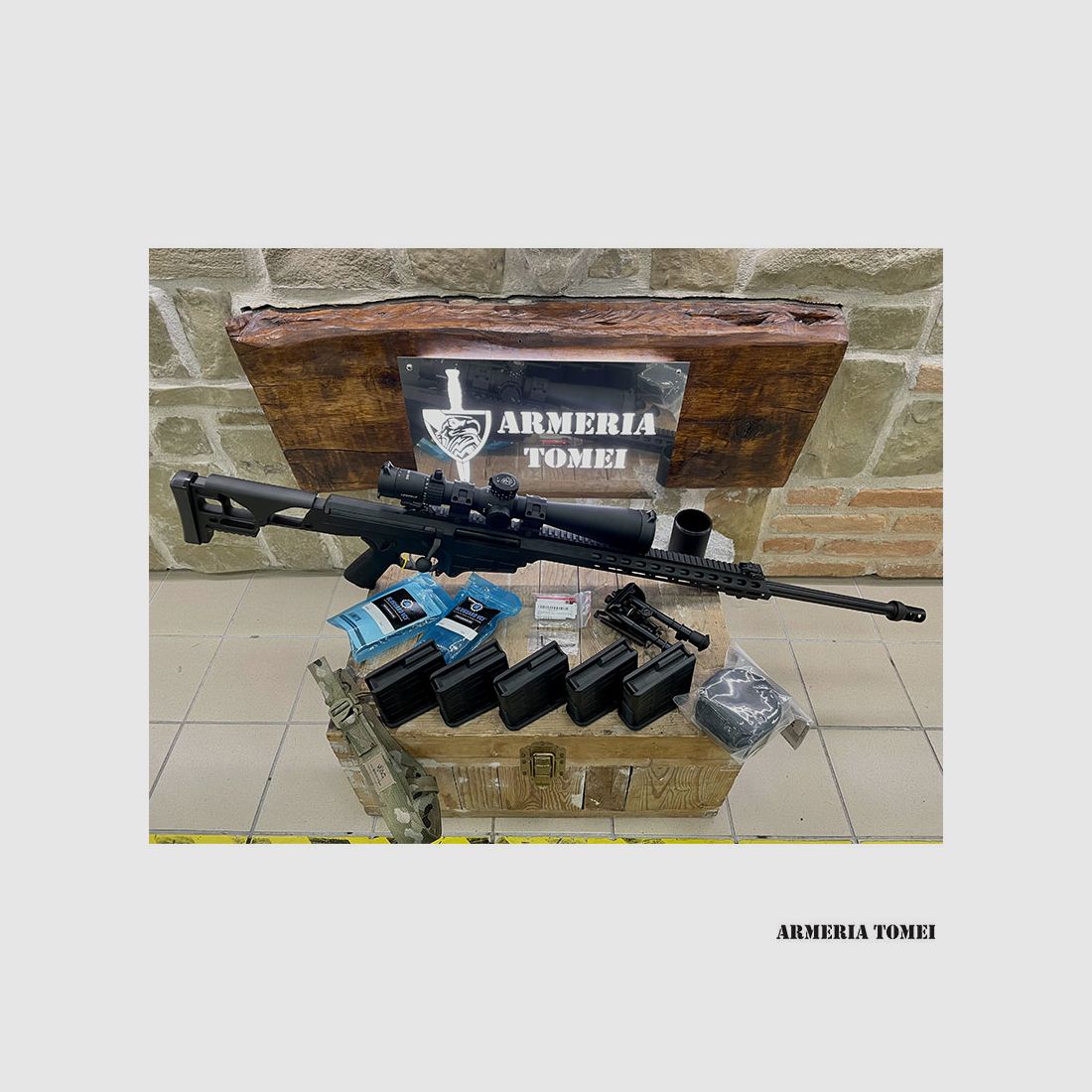 RIFLE – BARRETT MRAD CAL. 338 LAPUA MAG 26″ SMR BLK MIL-SMU, image 6 of 7