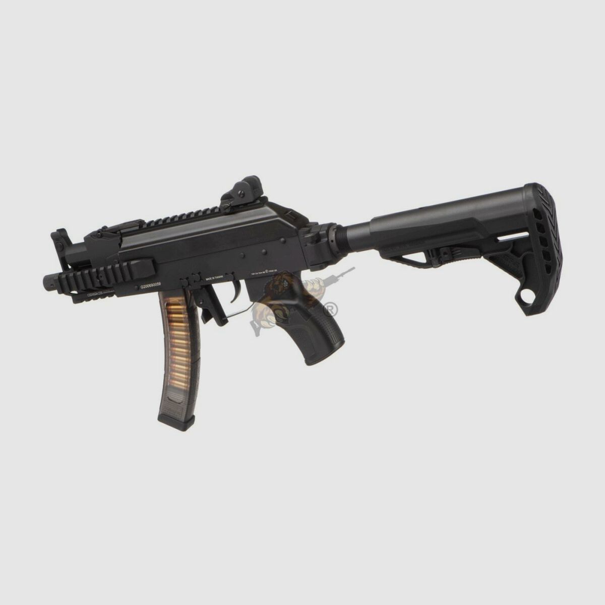 G&G PRK9 RTS E.T.U Airsoft with ETU in black -F-