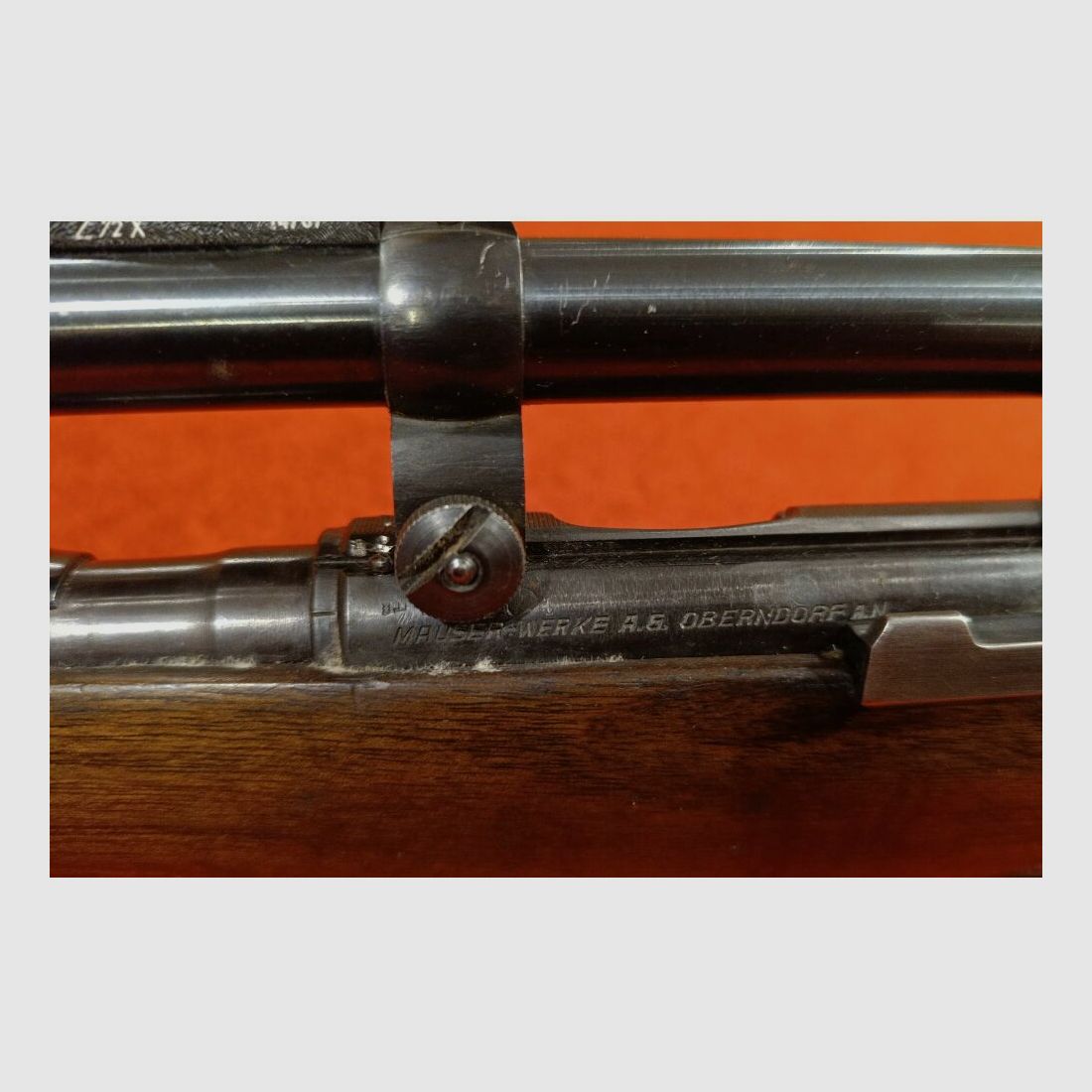 Jednolufowy Mauser Deutsch.Sportmodell .22WinMag