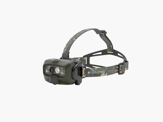 LEDLENSER Torcia frontale HF8R Core RGB Camo