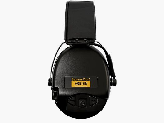 Sordin Supreme Pro-x active hearing protection leather