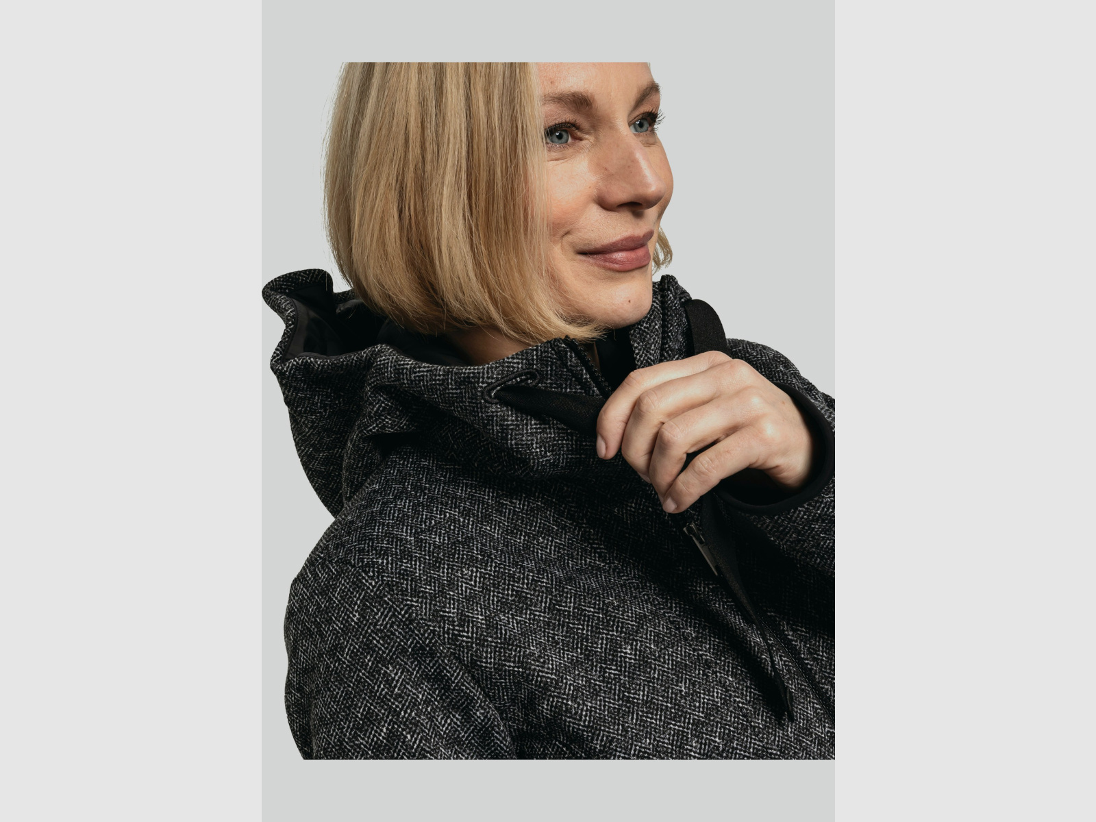 SCHÖFFEL Fleece Hoody Aurora L Schwarz