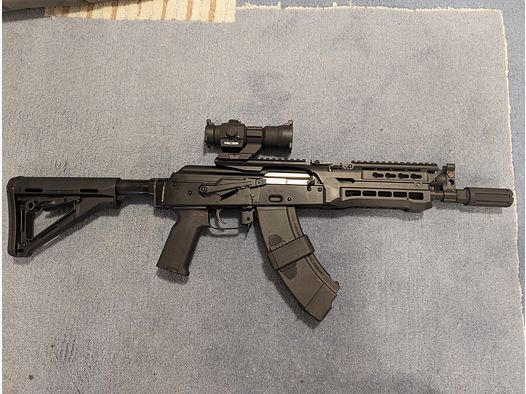 CAA Tactical XRS74YG AK47 74 Picatinny Hand Guard Rail System AK 74, AK 100, AKM, AKMS Handguard Handschutz