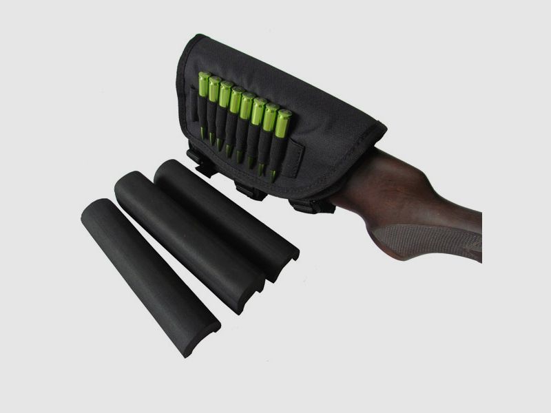 Schaftrückenerhöhung - inkl.10 Kugelpatronenhalter