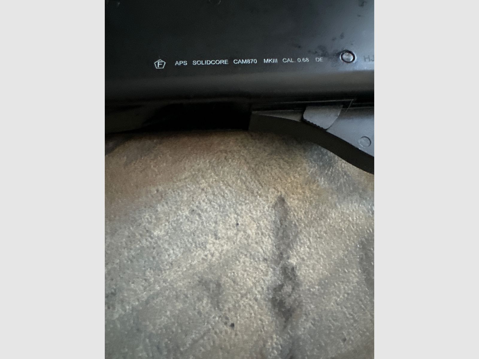 CAM870 Police zwart MK3 Pumpgun 