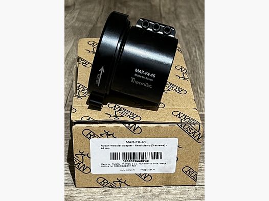 Rusan MAR-FX-46 Adapter für Vorsatzgeräte an Zielfernrohr - neuwertig