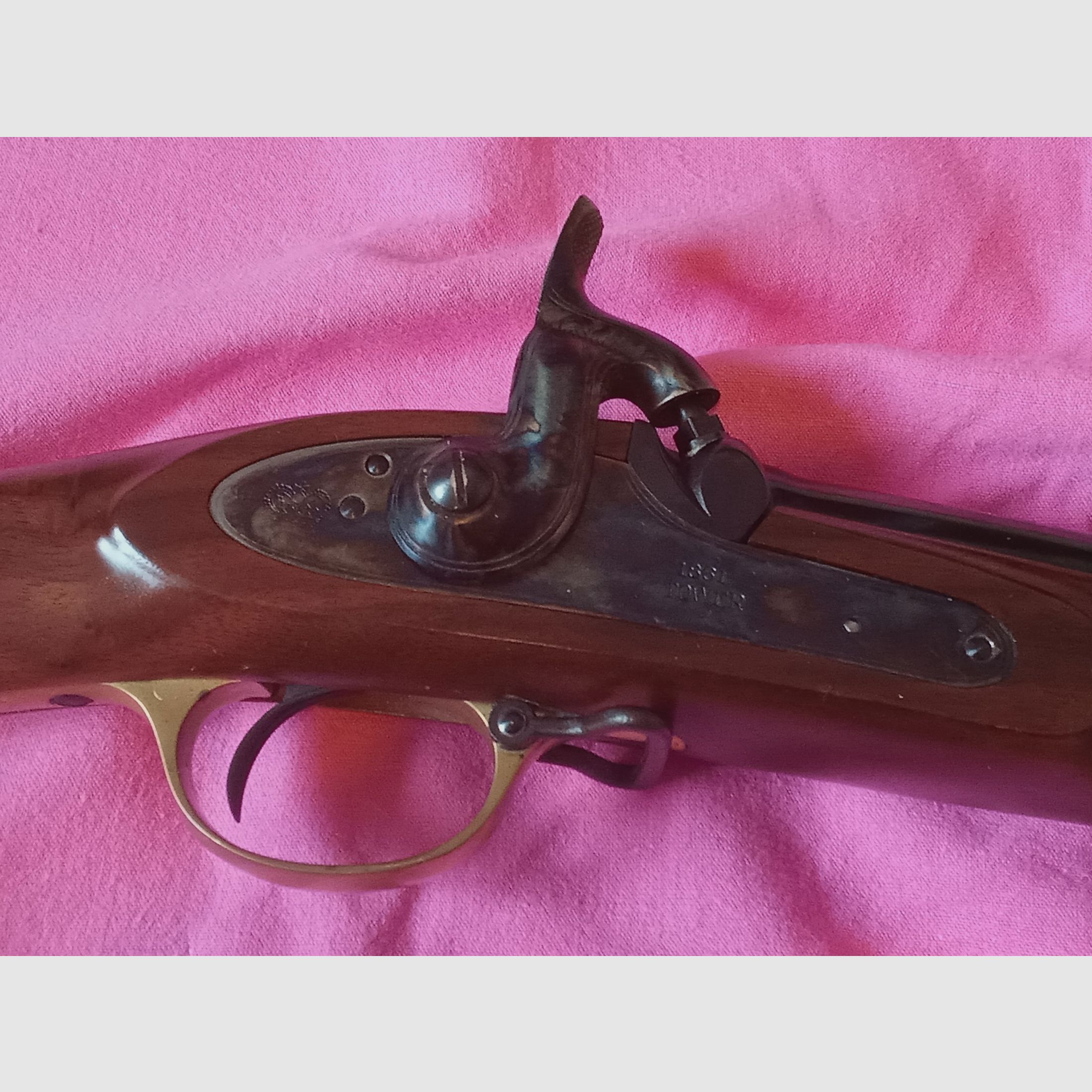 Fusil PEDERSOLI Enfield 2 Bandes Pat 1858 à Percussion Cal 577