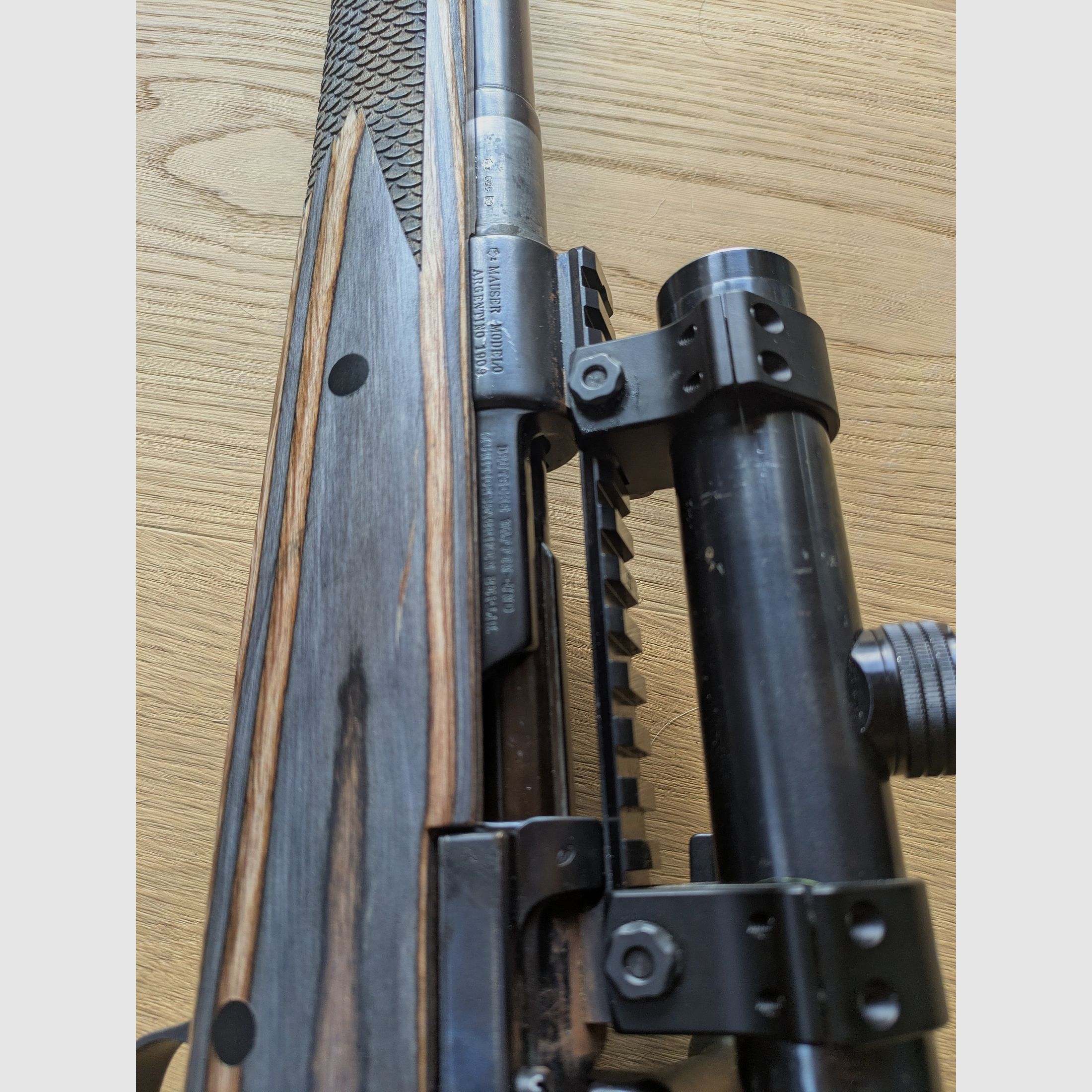 Custom Mauser 98 DWM 1909 System Kal. 308 de cerrojo manual, imagen 5 de 5