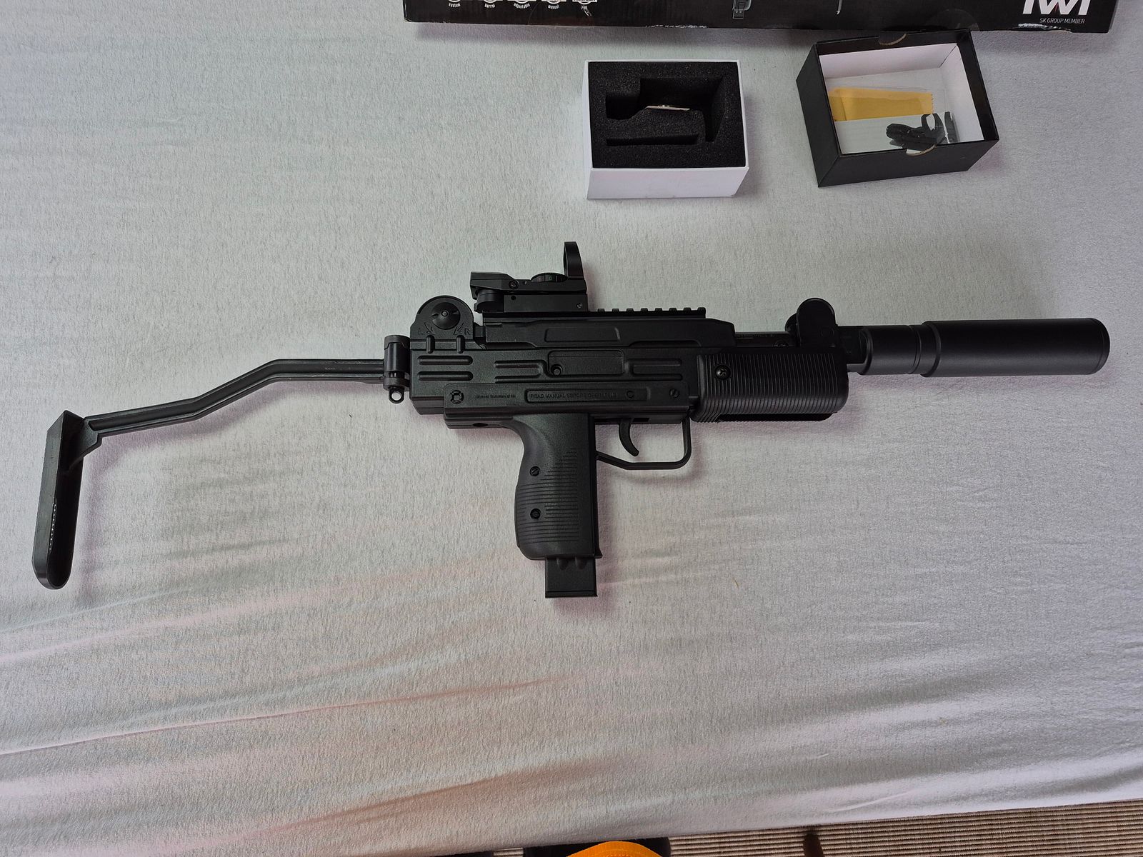 IWI Mini UZI 4,5mm come nuovo + RedDot + Garanzia canna piegata