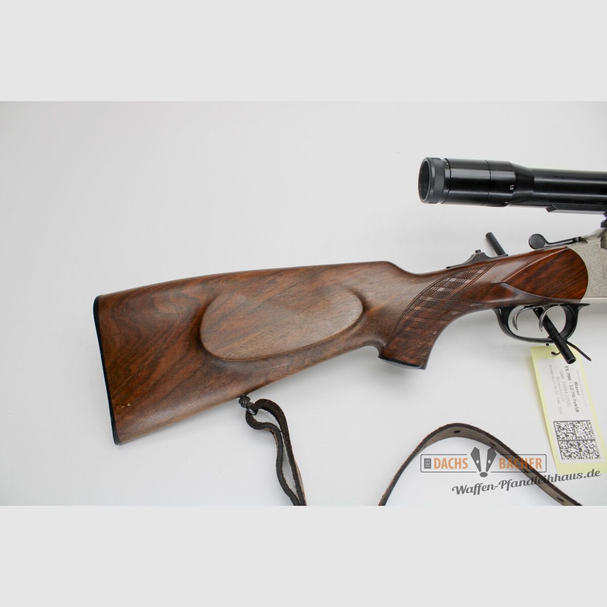 BBF Bockbüchsflinte Blaser ES700 Kal. 7x65R + 12/70 mit Zeiss Diavari Z 1,5-6x42 LINKSSCHÄFTUNG