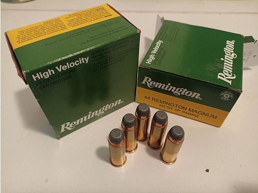 .44 Magnum 240gr. SJSP 650 Schuss Remington