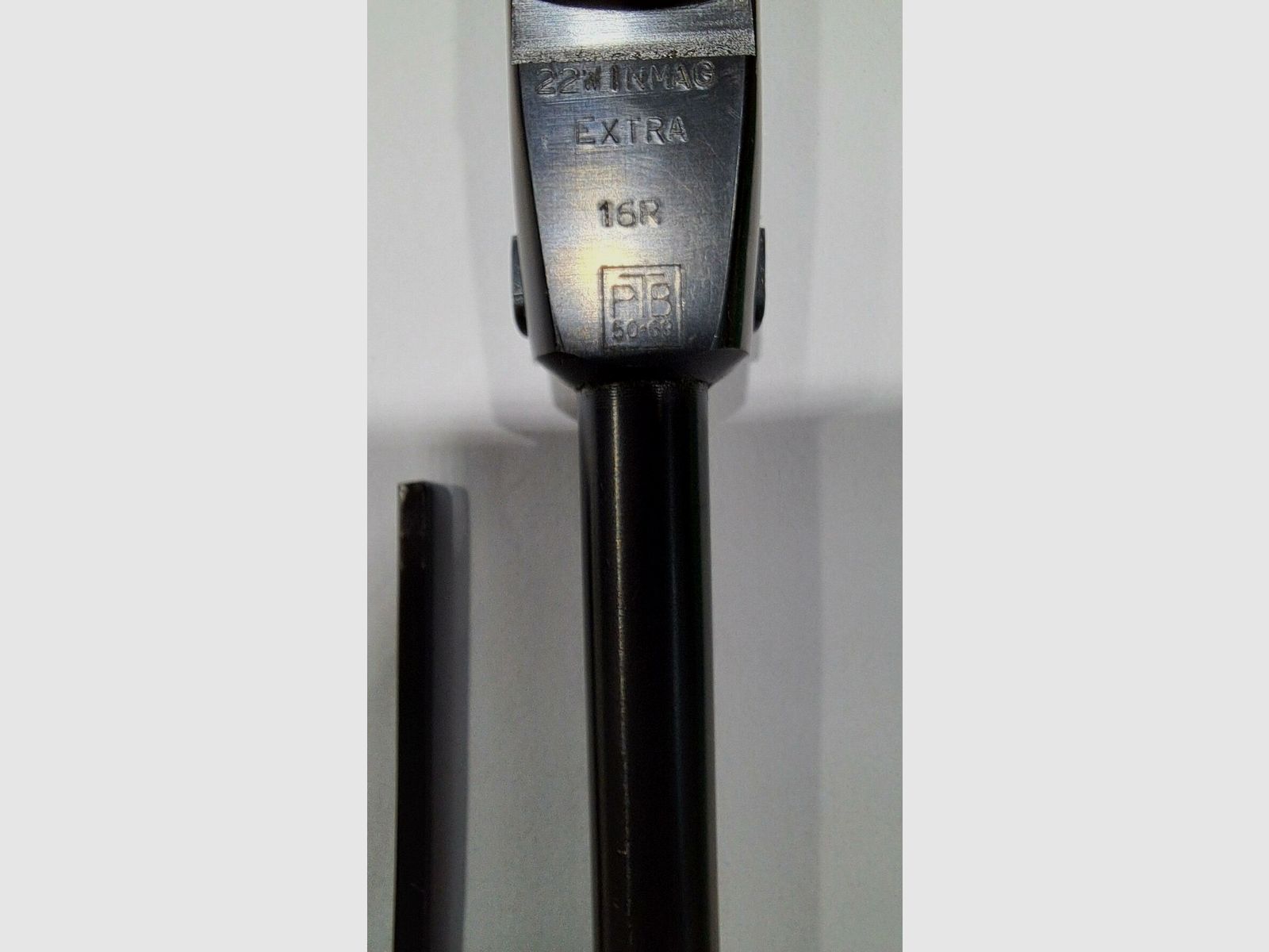 Krieghoff Einstecklauf 44 EXTRA PTB inkl. Schlüssel, Anleitung und Munition