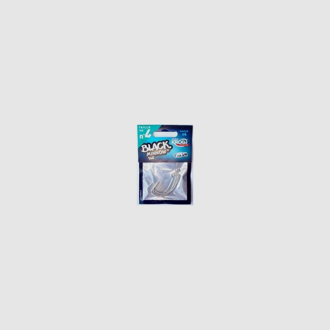 HAMECONS KROG FIIISH BLACK MINNOW N°4 140 BM156, Bild 1 von 2