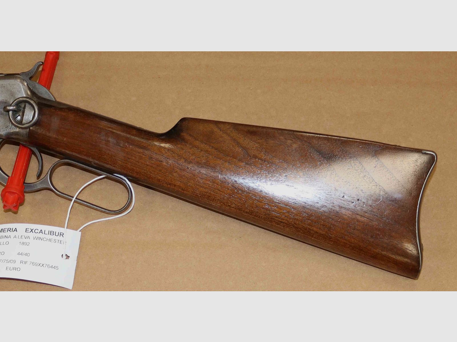 Winchester Model 1892 Lever Action Rifle Caliber 44/40 from 1895, image 2 of 13