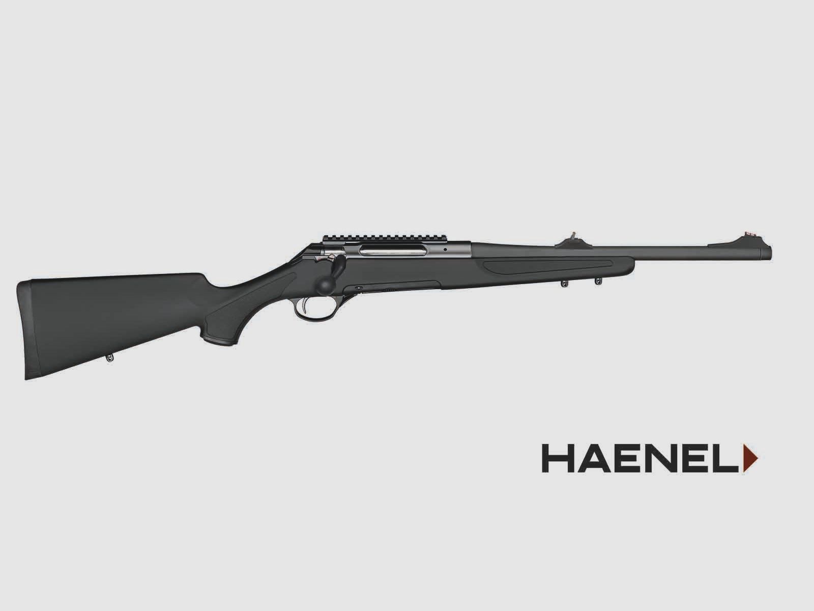 Haenel Jaeger 10 Compact Soft Touch Black, Kaliber .308Win || Repetierbüchse