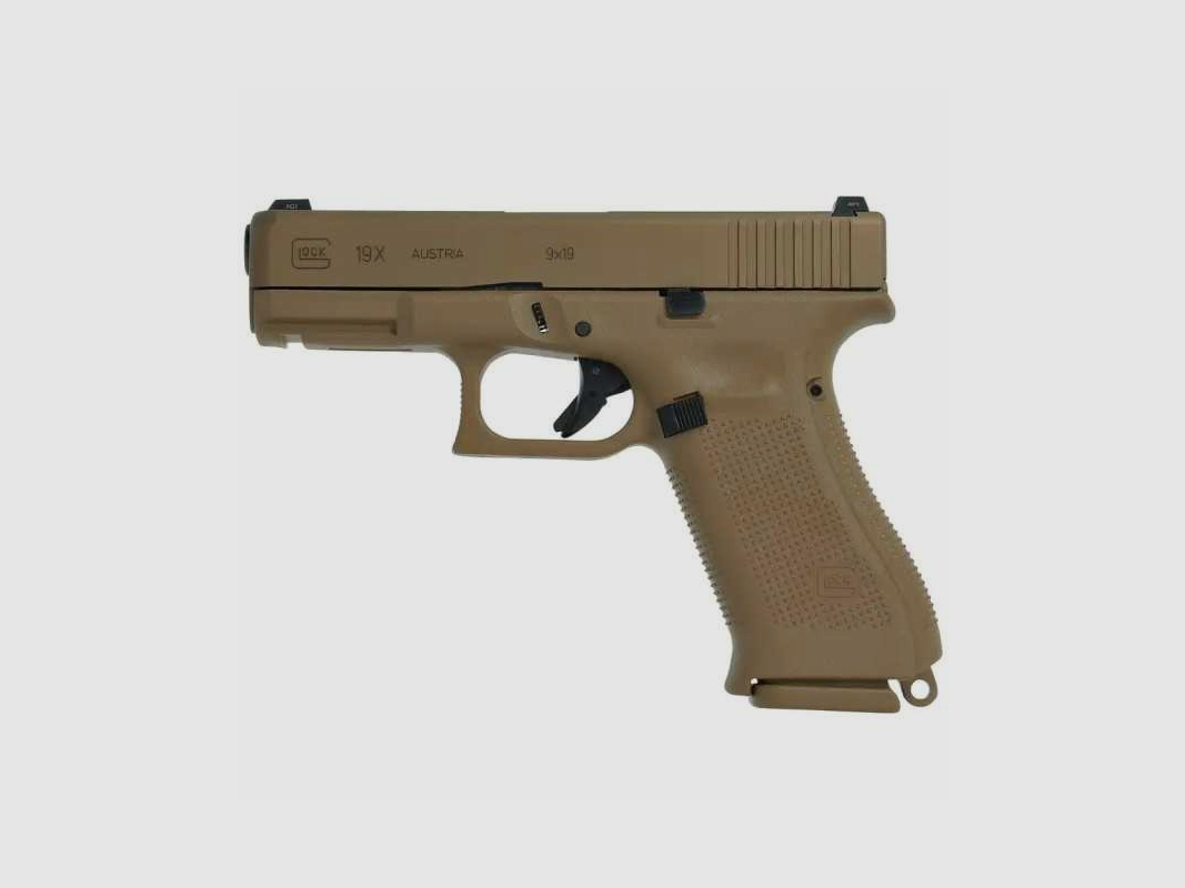 Glock G19X Gen5 Pistole 9 mm Luger Crossover