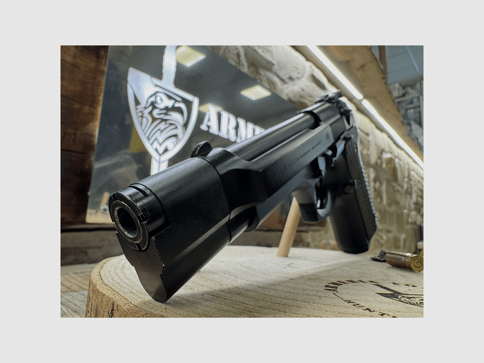 USATO – PISTOLA – BERETTA MOD. 98FS TARGET cal. 9×21, immagine 2 di 5