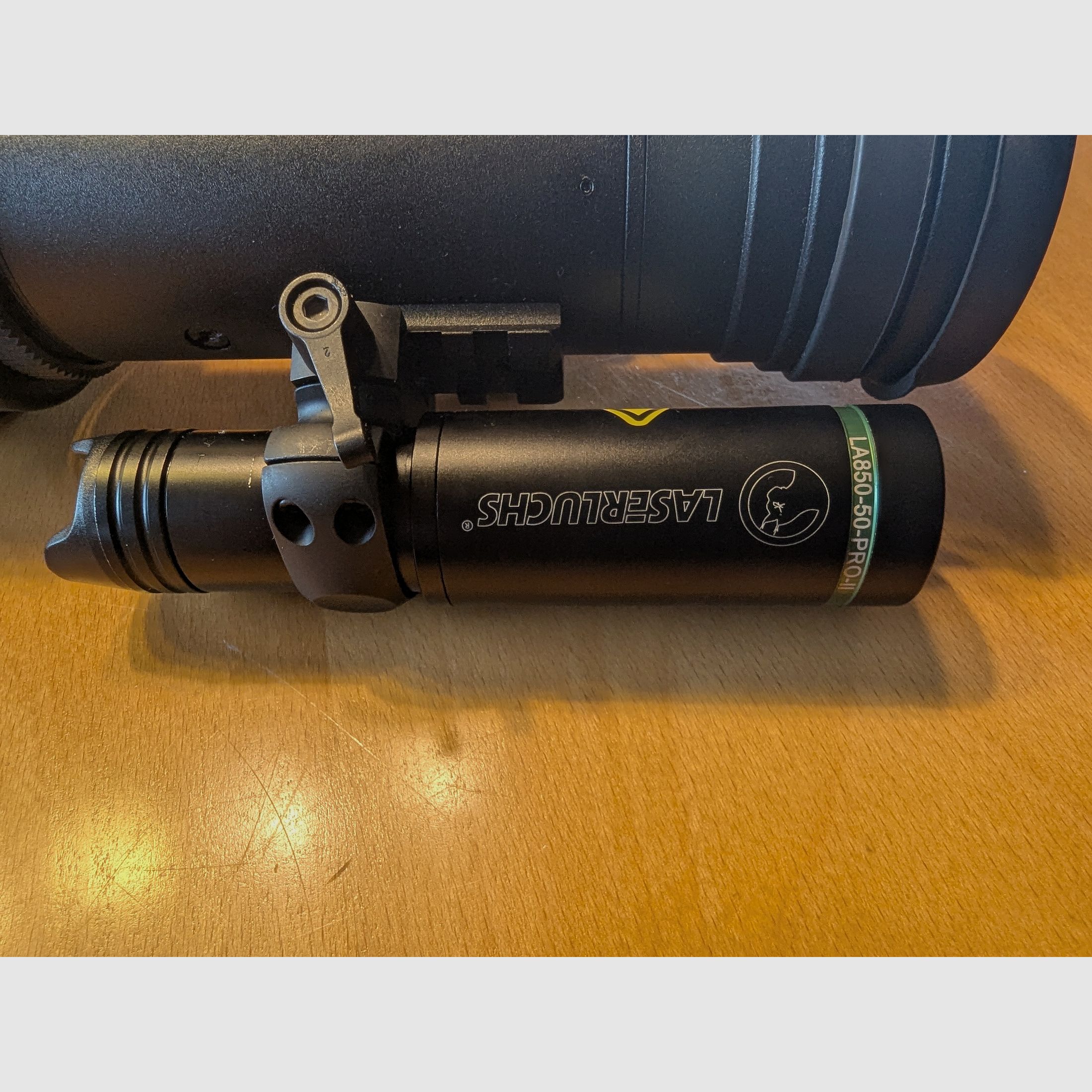 Nachtzichtadapter Dipol DN55XT groen met IR-straler Laserluchs