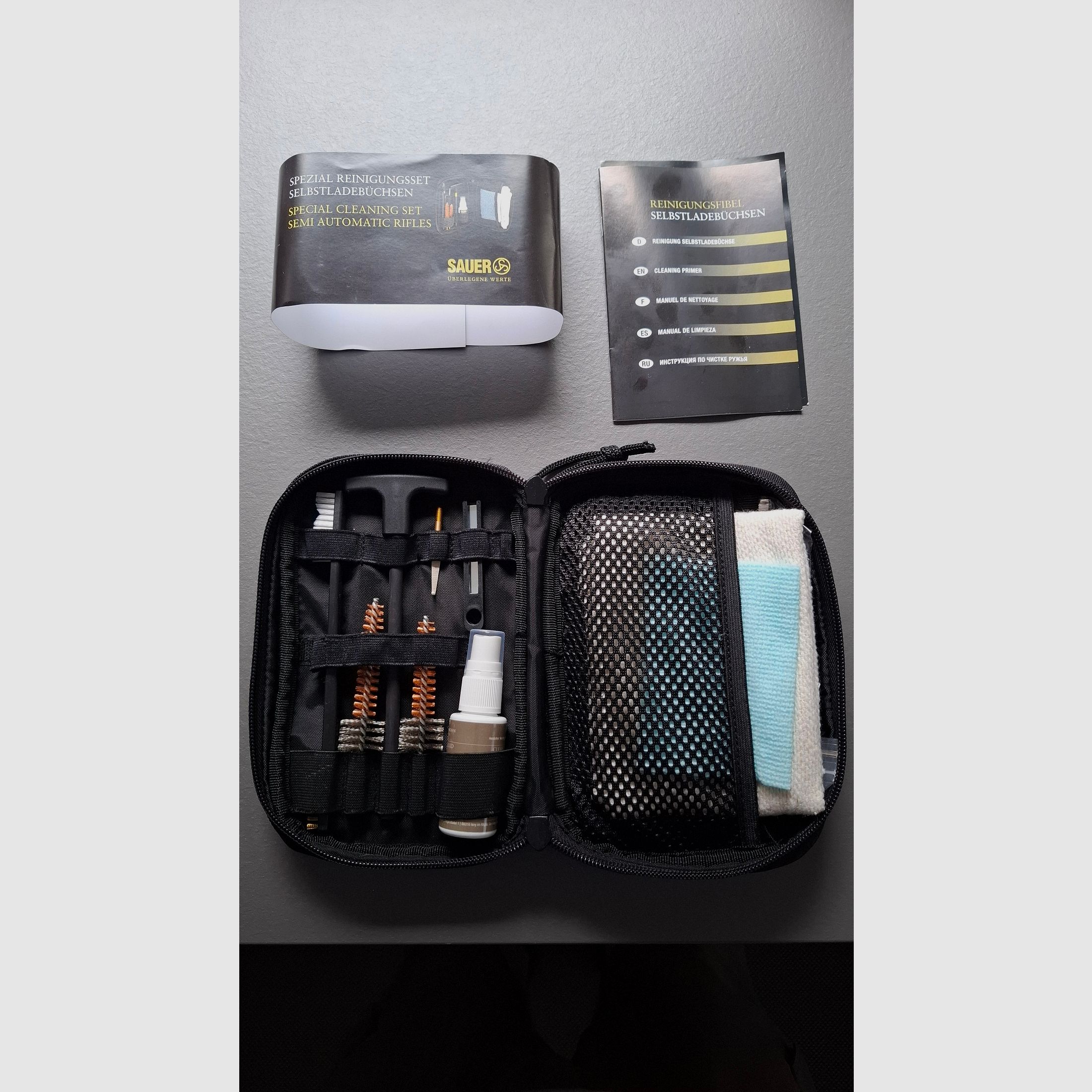 Original Sauer 303 cleaning set