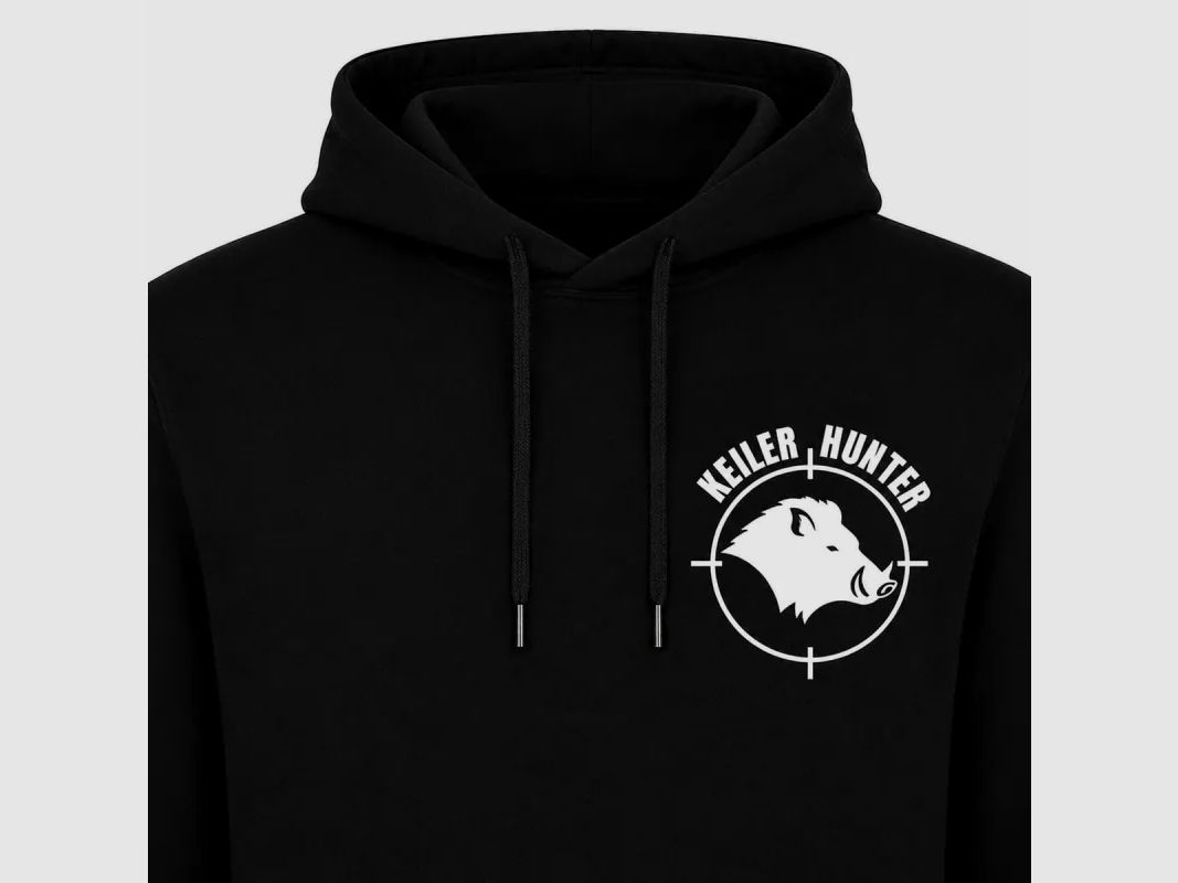 Sweat Keiler Hunter noir logo 1, image 10 sur 14