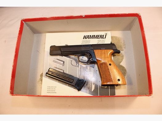 Hämmerli Model 212 Jägerschaftspistool.