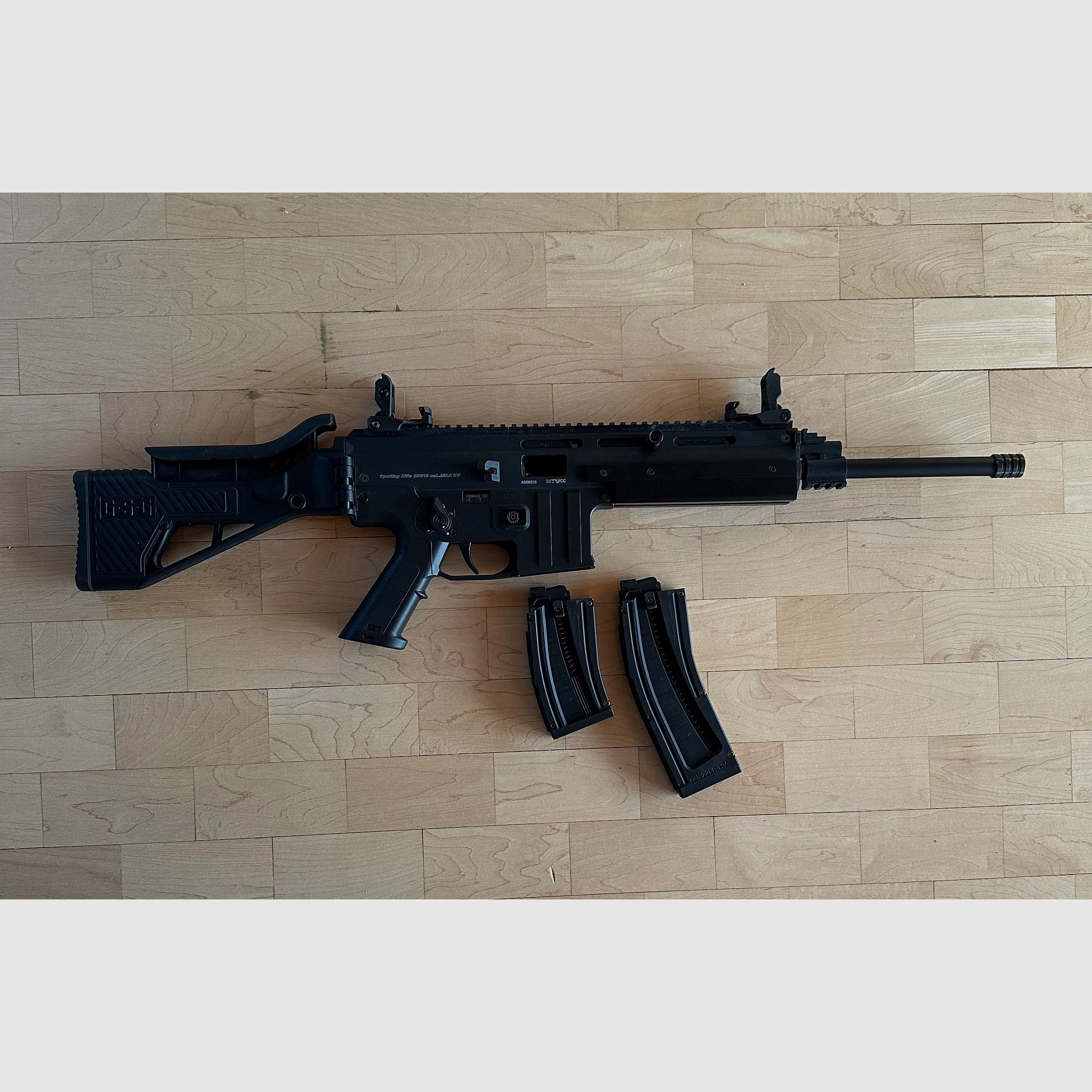 GSG 15  SL-Büchse 22lr.  (42cm Lauf/ Klappschaft)