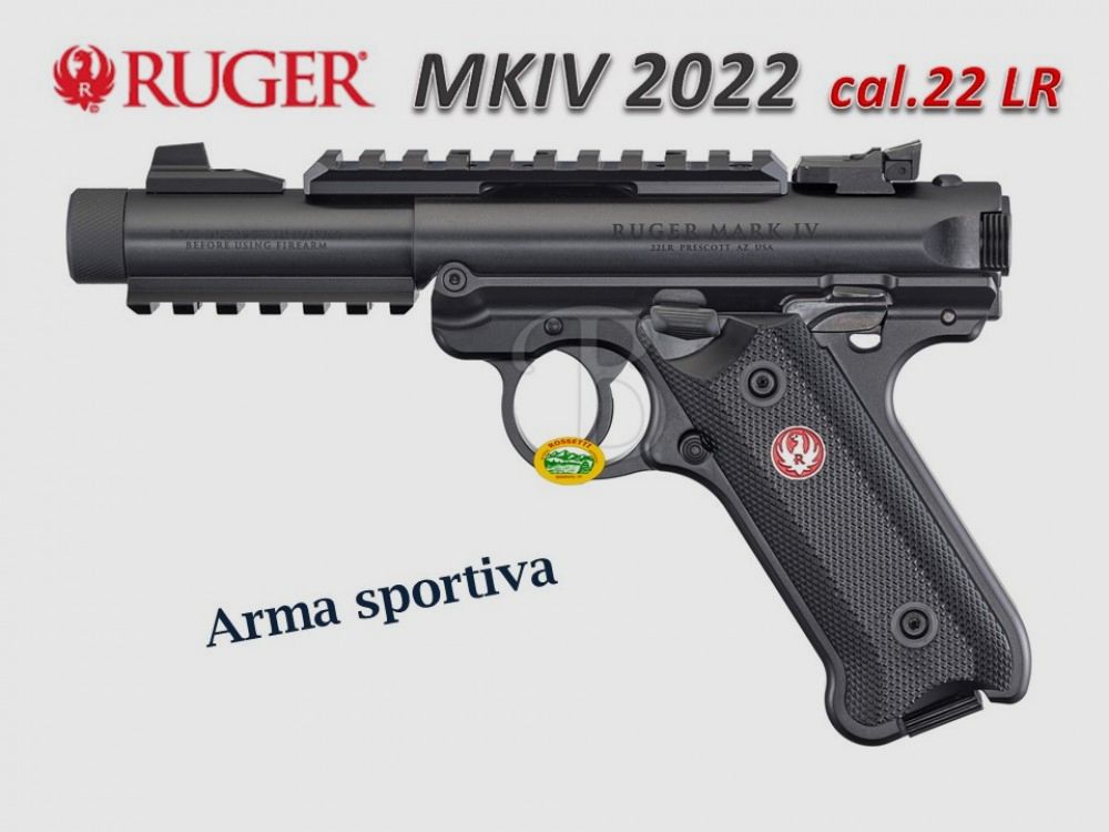 RUGER MKIV TACTICAL 4´´4 Kal. .22 lr. mit Gewinde