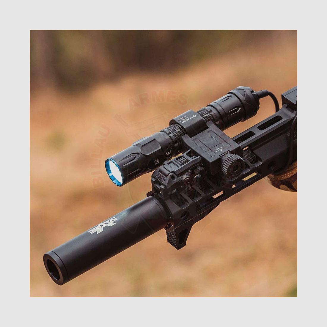Lampe Olight Warrior 3 S Noire, image 8 sur 10
