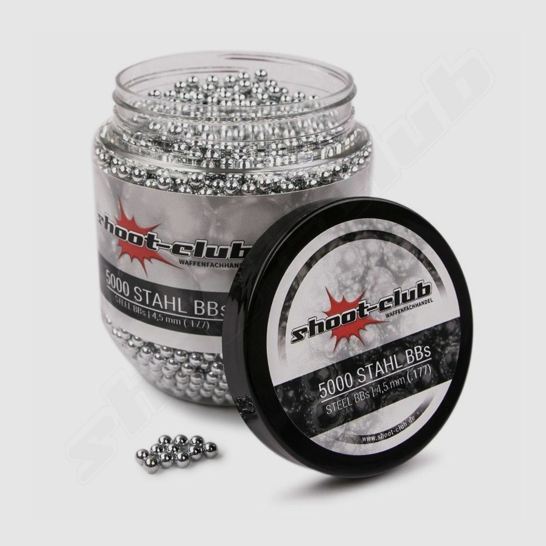 shoot-club GmbH stalowe kulki shoot-club kal. 4,5mm / 0,34g - 5000 sztuk