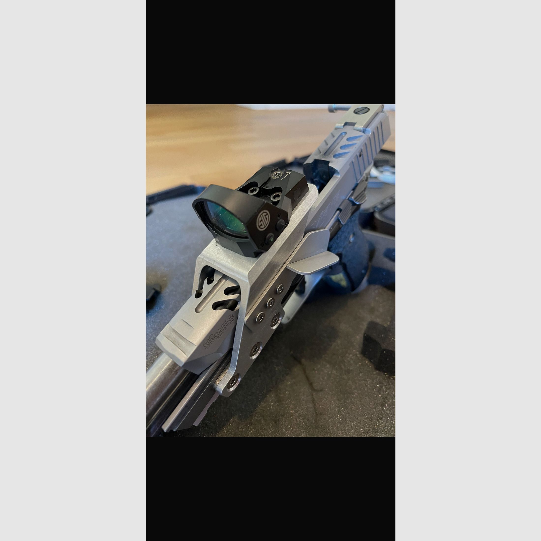 SIG Sauer Pistole P226 X-Five Supermatch Racegun HB-Q Umbau 