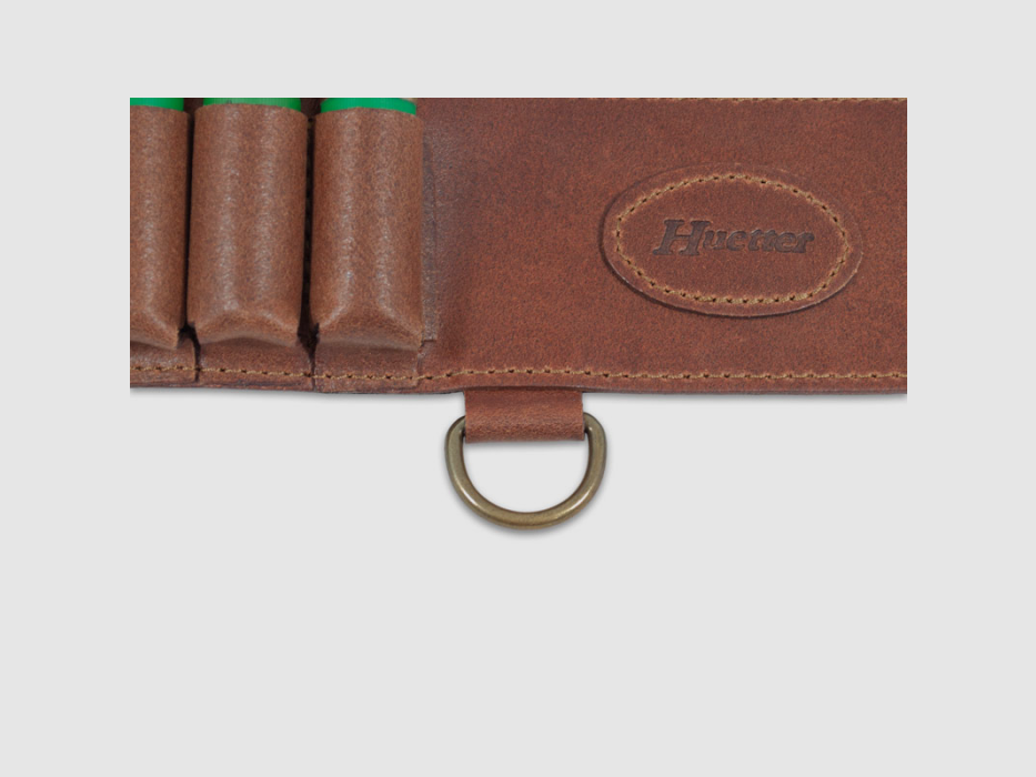 HUETTER Leather belt for shotgun ammunition No. 349, image 4 of 5