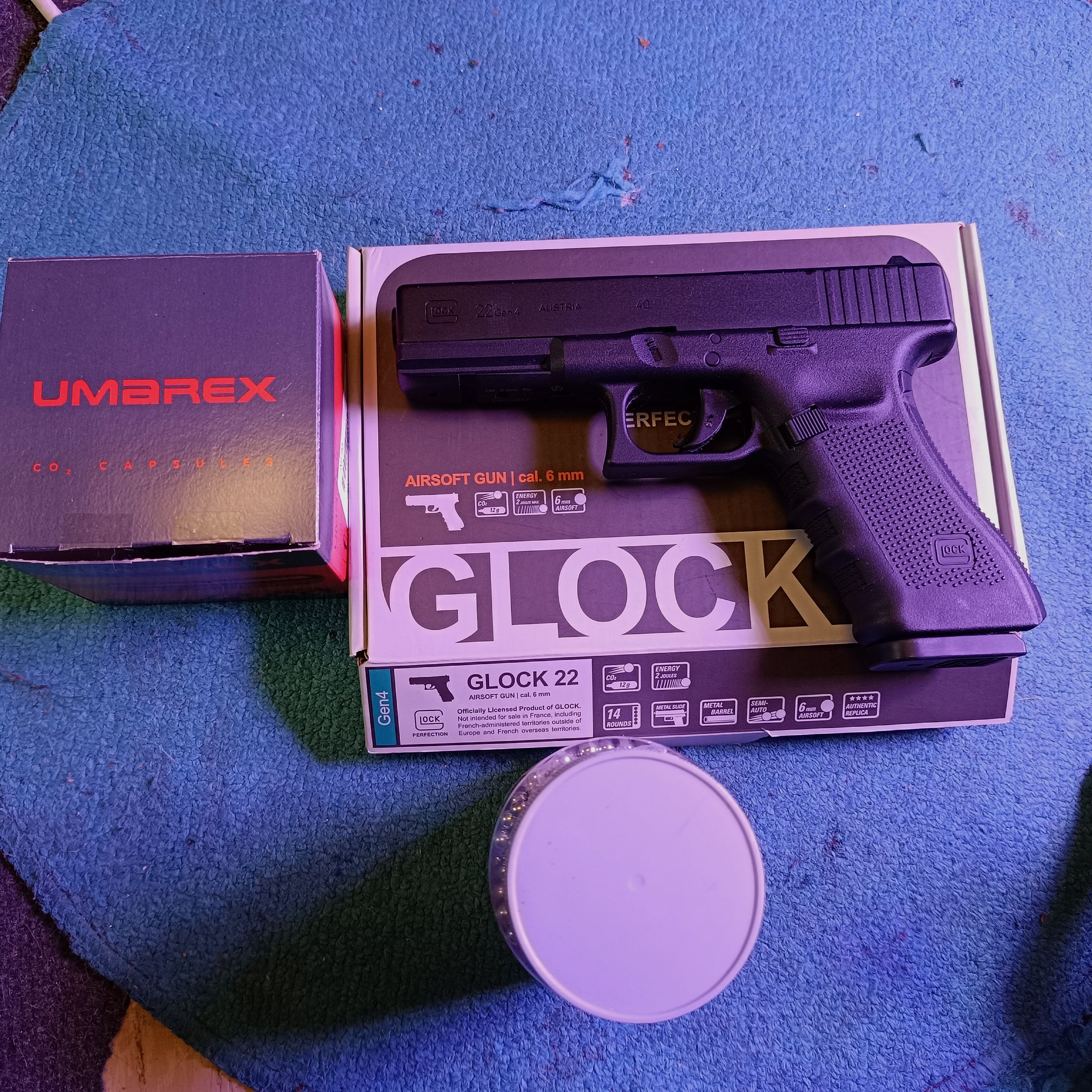 Glock 22 Gen4 CO2 Cal. 6mm bb