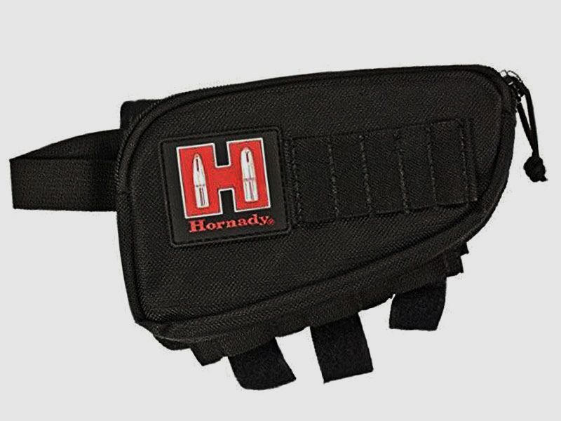 Hornady Patronenhalter Schafttasche CHEEK PIECE Schwarz, Rechtshand