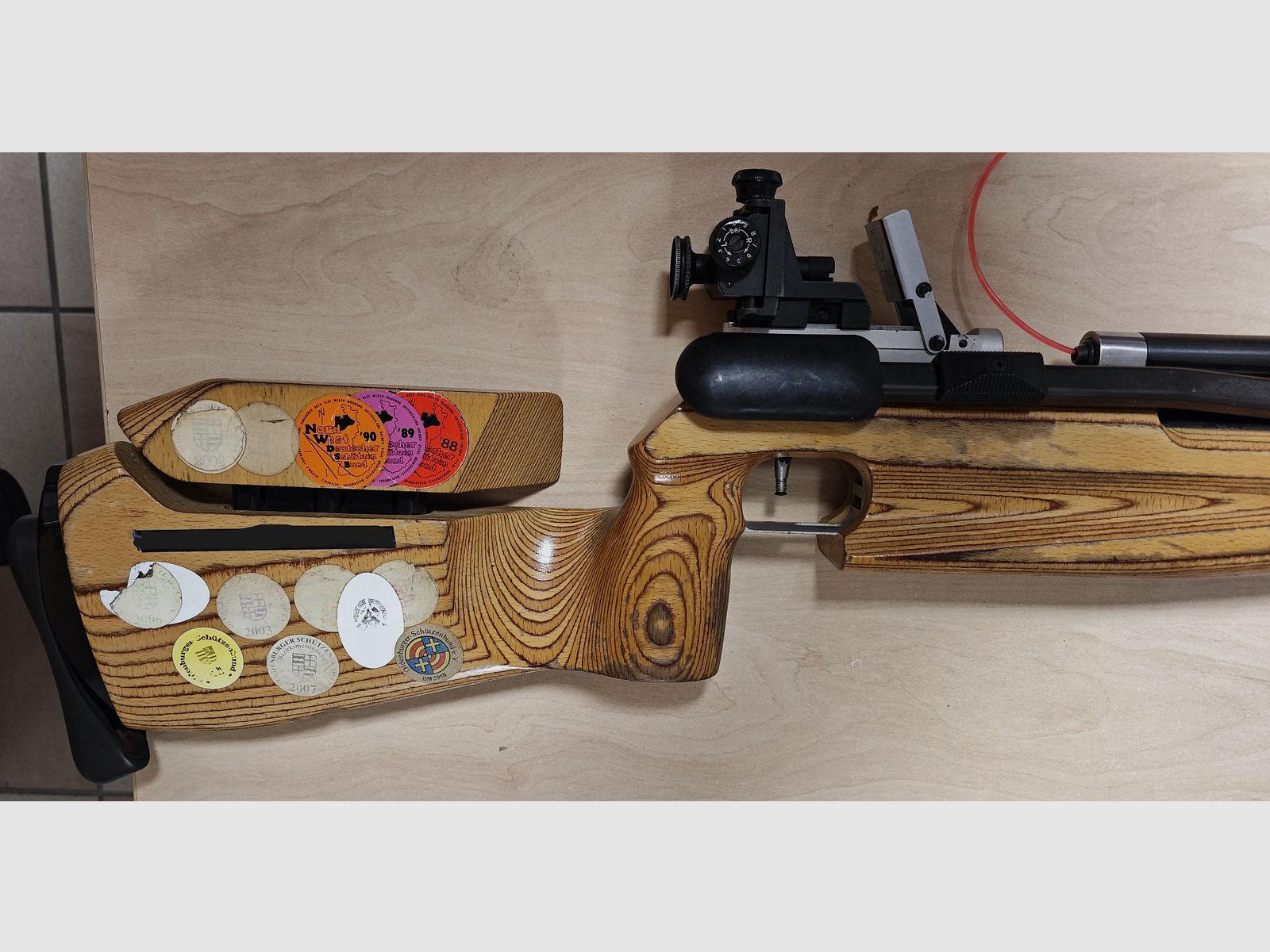 Reserved: 2 Feinwerkbau FWB 601 from our club inventory, condition see pictures