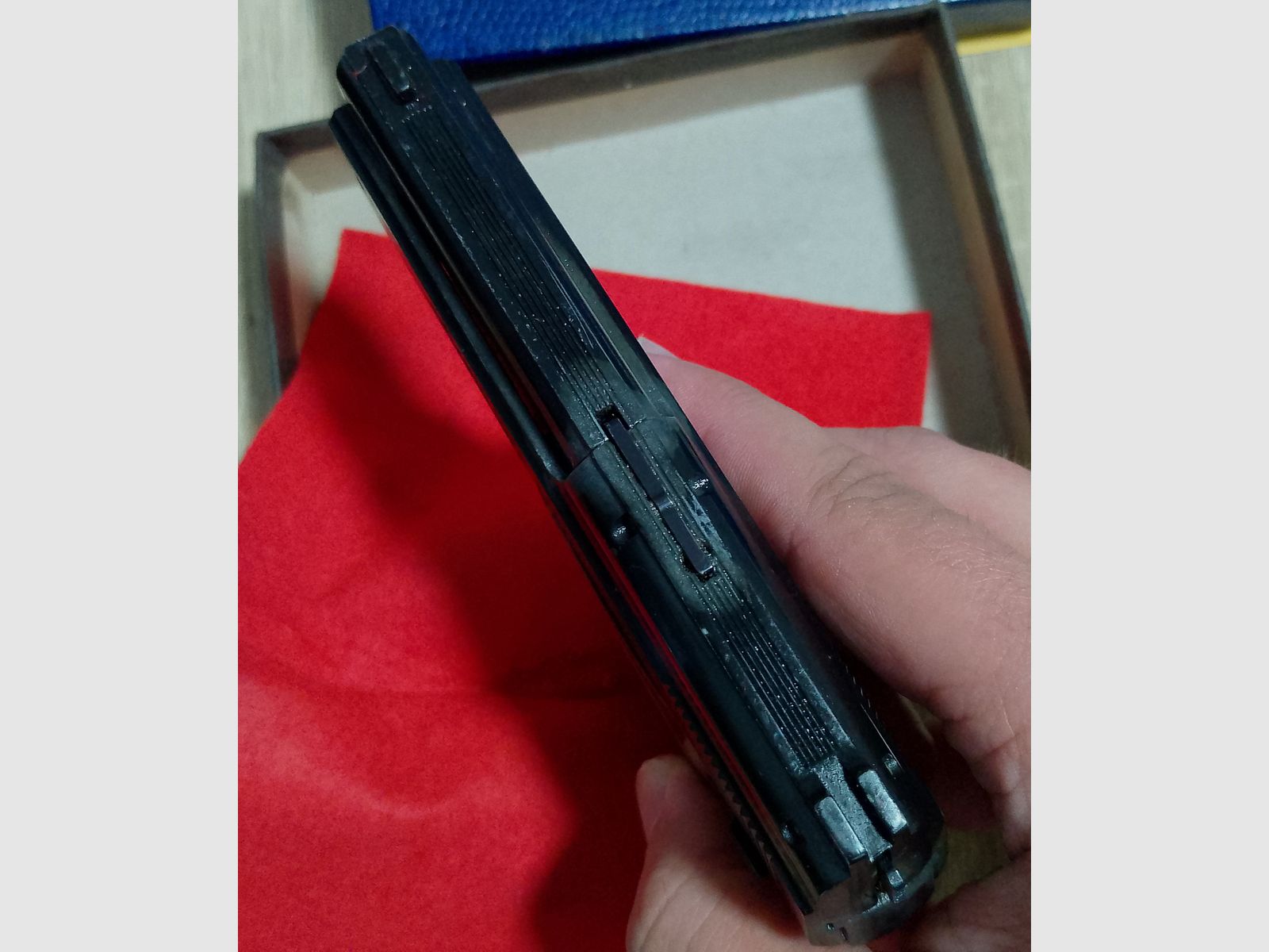 Seltene Röhm RG 8 im Kaliber 8 mm Knall/ PTB 154 mit OVP!