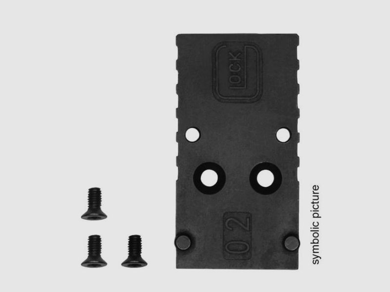 GLOCK Montage f. Leuchtpunktvisier Adapterplatte 05 Burris/Vortex f. GLOCK MOS LargeFrame