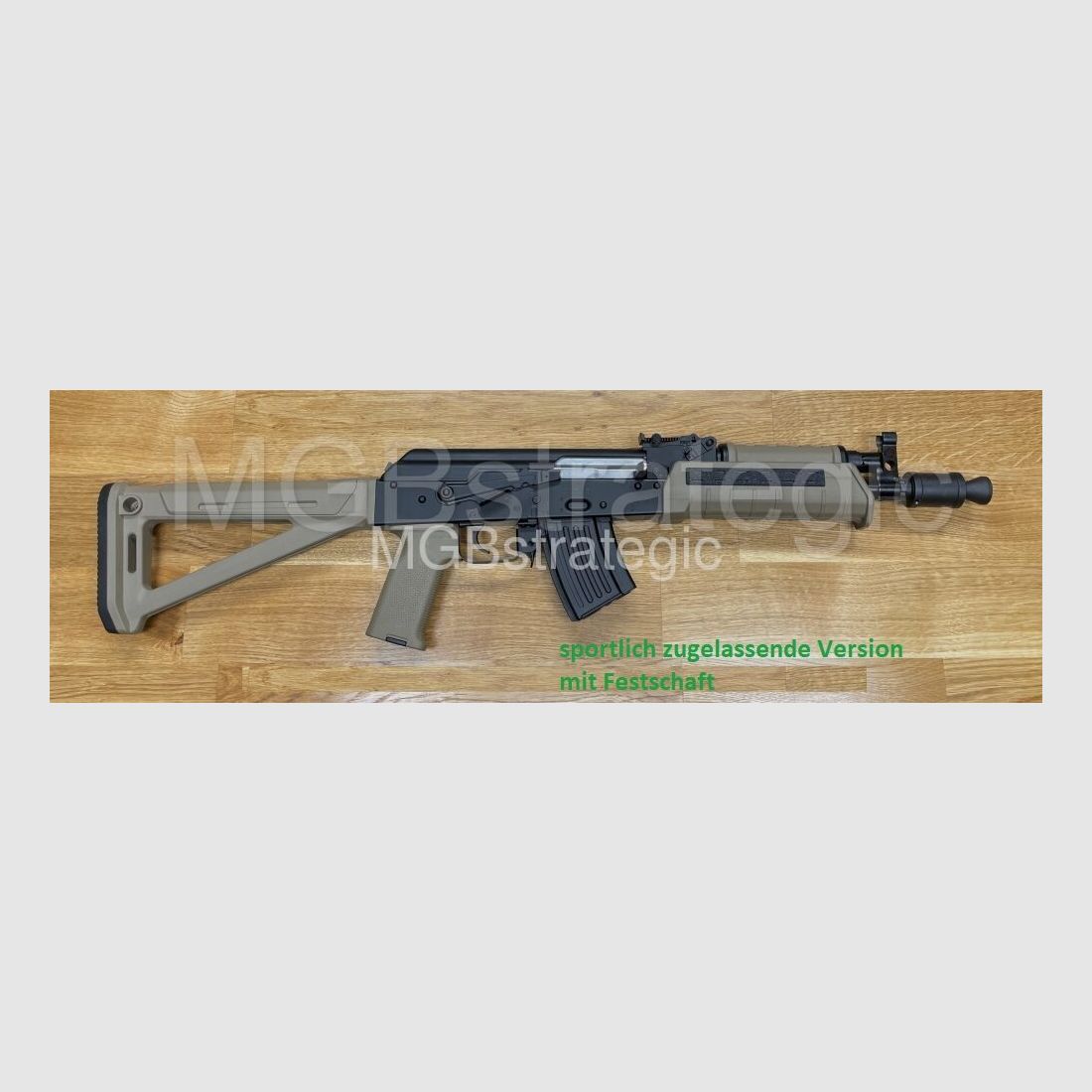 WBP Mini Jack - halbautom. Büchse .223Rem - System AKM AK47 AK74 Schichtholzschäftung - Made in Poland - MiniJack