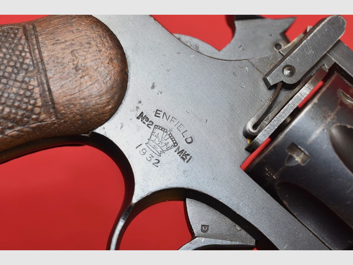 #8592 Enfield-Revolver No2 Mk1, Baujahr 1932, Kal. .38 S&W, Bild 16 von 25