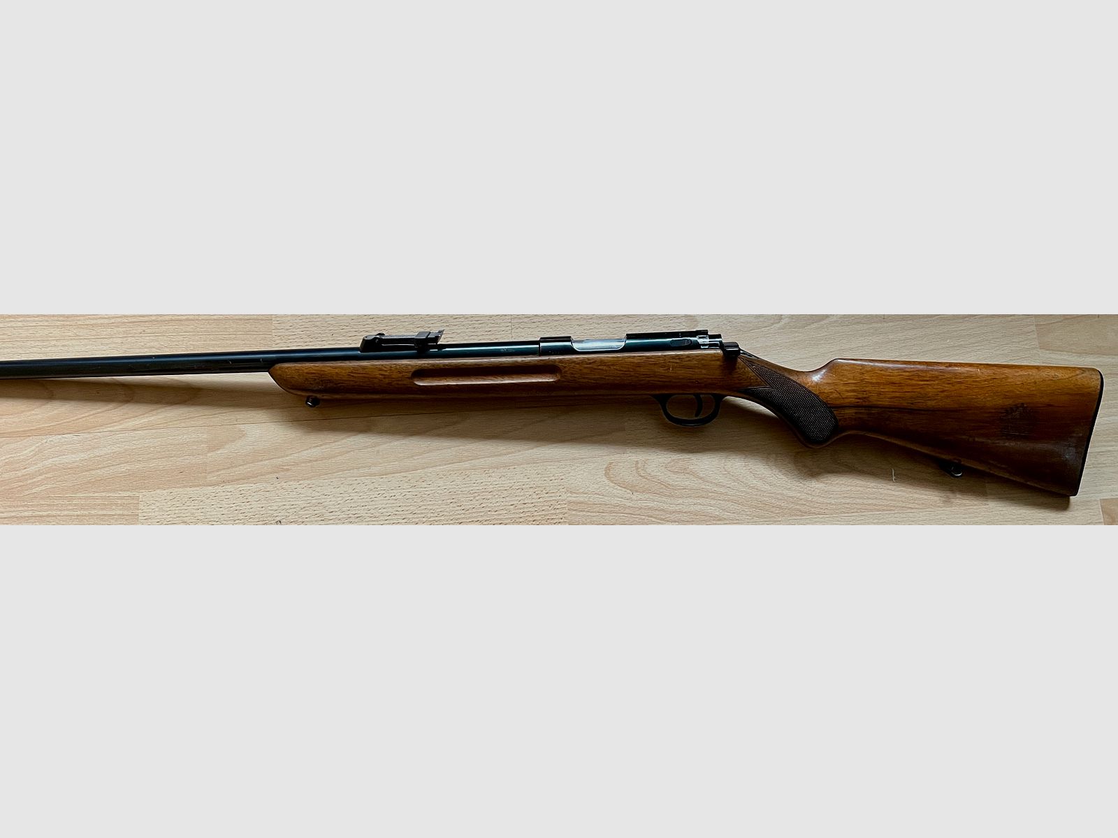 Walther Zella Mehlis .22lr  Sportbüchse V, Sportmodell V (5), Sammlerstück (Ergänzt Walther P38, PPk, TPH, WA 2000, Trainingsgewehr 98KSammlungen), Bild 8 von 12